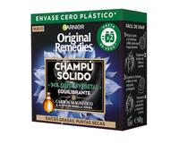 Garnier - Original Recedies Shampoing Solide Équilibrant Au Charbon Magnétique 60 Gr Shampooing 60 G