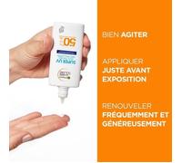 Garnier Ambre Solaire Fluide Visage Acide Hyaluronique FPS 50+ Anti‑taches & pollution 40 ml