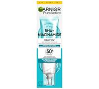 Garnier Pure Active BHA + Niacinamide Fluide Anti-Imperfection avec Filtre SPF50+ 40 ml