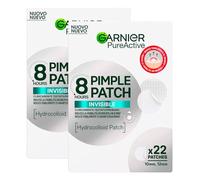 Garnier Pure Active Pimple Patch 8 heures réduit la visibilité du bouton absorbe l'excès de sébum ultra fin et invisible sur la peau en deux tailles pour tous les boutons - 44 patchs