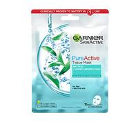 Garnier PureActive Mattifying Mask Tessuto Pelle Grassa con Imperfezioni