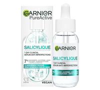 GARNIER - PureActive - Sérum Anti-Imperfections - Acide Salicylique & Niacinamide - Boutons, Rougeurs, Excès de sébum, Taches - Réduit Les Imperfections en 7 Jours - Adapté aux Peaux Sensibles - 30 ml