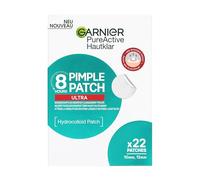 GARNIER - PureActive - Ultra Pimple Patch Anti-Imperfections - Réduit Visiblement les Boutons en 8 Heures, Ne Laisse Pas De Traces - Idéal Boutons Matures - Tous Types de Peaux - 22 Patchs (2 Tailles)
