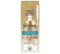 Garnier Sérum auto-bronzant concentré pour un teint bronzé naturel pour un bronzage uniforme et durable - Poudre naturelle Ambre Solaire - 1 x 30 ml