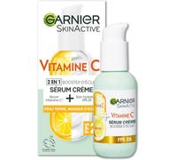 Garnier SkinActive Sérum Crème Booster d'Éclat Vitamine C SPF 25 50ml