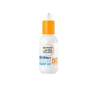 Garnier Sérum Visage Protecteur Invisible Super UV, Pour Tous les Types de Cuir, Protection SPF 50+, Absorption Rapide, Avec Ceramide Protect, Ambre Solaire, 30 ml