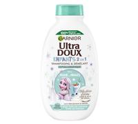 GARNIER - Shampoing Doux 2en1 Ultra Soin Avoine, Démêlant Enfants, Thème Reine des Neiges (300mL) - lot de 3 - Vendu par Lot