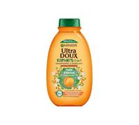 GARNIER - Shampoing Enfant Ultra Doux Abricot & Fleur de Coton, Démêlage Facile (Flacon 300mL) - Le Lot De 3