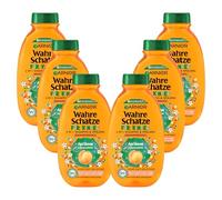 Garnier Shampoing pour enfants, shampooing doux 2 en 1 pour cheveux sensibles et faciles à démêler, à l'abricot et à la fleur de coton, 250 ml