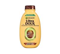 GARNIER - Shampooing Ultra Doux Nutrition Intense pour Cheveux Bouclés à Frisés, Huile d'Avocat & Karité (300mL) - Le Lot De 3