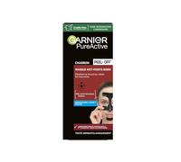 GARNIER Skin Active - Masque Peel-Off Anti-Points Noirs - Réduit les Pores & les Impuretés - Charbon & Acide Salicylique - Vegan & Cruelty Free - Zone T - Peaux Grasses à Imperfections - 50 ml