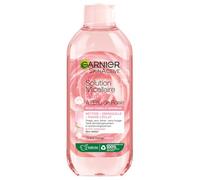 GARNIER Skin Active - Solution Micellaire Tout En 1 - Nettoie, Démaquille, & Ravive L'Éclat - Micelles & Eau de Rose - Vegan & Cruelty Free - Visage, Yeux, Lèvres - Peaux Ternes & Sensibles - 400 ml