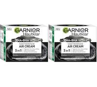 Garnier SkinActive AH BHA Crème matifiante pour le visage pour peaux sujettes aux impuretés 50 ml (Lot de 2)