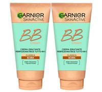 Garnier SkinActive BB Cream - Crème hydratante pour le visage - Perfectionnante - Tout-en-1 - Classique - Uniforme, éclaircissante - SPF15 - Teinte foncée à l'acide hyaluronique et aux pigments