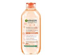 Garnier SkinActive Eau de nettoyage micellaire avec exfoliant doux tout-en-un - Avec 1% de pH et d'acide glycolique - 400 ml