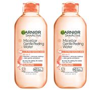 Garnier Skinactive Gentile Peleling Mycellar Water avec 1% de PHA et un nettoyant pour le visage exfoliant 1% et d m nagement 2 pack