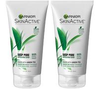Garnier SkinActive Gommage Visage Exfoliant au Th Vert pour Peaux Grasses (2 Unit s)