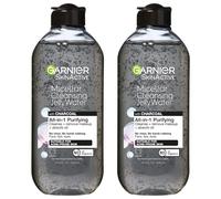 Garnier Skinactive Icellar Nettoying Jelly Eau avec du charbon de bois Purifiant tout dans une eau 2 Pack