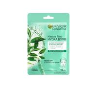 Garnier SkinActive Masque Tissu Hydra Bomb Peaux Normales à Mixtes | Thé vert et acide hyaluronique, Rééquilibre et matifie, Fraîcheur instantanée, Formule concentrée