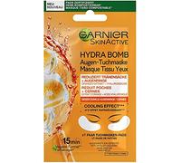 Masque Tissu Anti-Fatigue Energisant HydraBomb SkinActive - Jus d'Orange