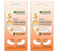 Masque Tissu Anti-Fatigue Energisant HydraBomb SkinActive - Jus d'Orange