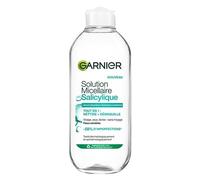 GARNIER - SkinActive Salicylique - Solution Micellaire Acide Salicylique Tout en Un Anti-Imperfections - Visage, Yeux & Lèvres - Nettoie, Démaquille & Matifie Pendant 8h - Tous Types de Peaux - 400 ml