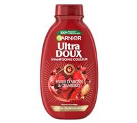 GARNIER - Soin Shampooing Douceur pour Cheveux Colorés, Huile d'Argan & Cranberry (300 mL) - Le Lot De 3