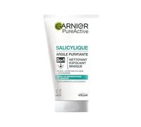 GARNIER - Soin Visage 3 en 1 Purifiant, Action Anti-Imperfections à l’Argile Douce (150 mL) - Le Lot De 3