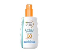 Garnier Spray Solaire SPF30 - Lait Solaire Invisible et Waterproof avec Effet Rafraîchissant Ambre Solaire Invisible Protect Refresh 1 x 200 ml