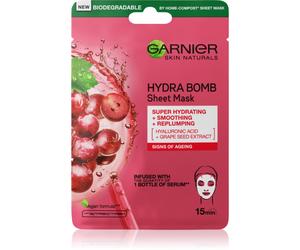 Garnier Textil Masks Hydra Bomb masque en tissu lissant 28 g