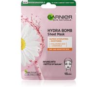 Garnier Textil Masks Hydra Bomb masque en tissu ultra hydratant et apaisant pour peaux sèches à sensibles 28 g