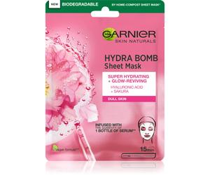 Garnier Textil Masks Hydra Bomb masque tissu illuminateur 28 g