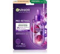Garnier Textil Masks Pro-Retinol masque en tissu lissant au rétinol 22 g