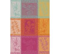 Garnier Thiebaut 45473 Torchon Mille Végétaux Arc-en-Ciel 56 x 77 cm Coton