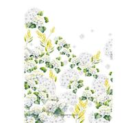 Garnier Thiebaut Annabelle Mimosa Torchon en coton et lin 50 x 70 cm