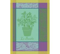 Garnier Thiebaut Basilic Serviette de cuisine jacquard Violet