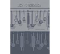 Garnier Thiebaut Les ustensiles Denim Torchon en coton 50 x 70 cm