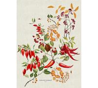 Garnier Thiebaut Torchon de cuisine Piments Doux Epices Mélange de coton et lin