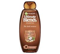 Garnier Ultimate Blends Sleek Restorer Shampooing Huile de coco et beurre de cacao 360 ml