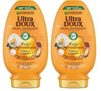Garnier Ultra Doux - Après-Shampooing Argan & Camélia - 360 ml (lot de 2)