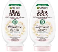 Garnier Ultra Doux Après-Shampooing Hydratant delicatesse 250 ml (Lot de 2)