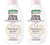 Garnier Ultra Doux - Délicatesse d'Avoine - Shampooing - 400 ml (lot de 2)