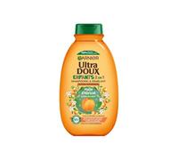 Garnier Ultra Doux - Shampooing & Démêlant 2-en-1 pour Enfants - Tous Types de Cheveux - À l'Huile d'Abricot & Fleur de Coton - Hypoallergénique - 300 ml