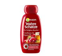 GARNIER Wahre Schätze Shampoing intensif jusqu'aux pointes - Protège la couleur des cheveux (avec huile d'argan et canneberge - Pour cheveux colorés ou méchés - Sans parabène) - 1 x 250 ml