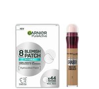 GARNIER Pure Active - Patch Bouton Pack XXL - Réduit L'Apparence des Boutons en 8H* - Cliniquement Prouvé - Invisible & Ultra-Fin - Technologie Hydrocolloïde - Vegan & Cruelty-Free - Homme & Femme