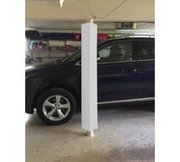 Garnissage de garage de stationnement, barre auto-adhésive, rembourrage de basket-ball extérieur, carré 6 x 6 5 x 5 4 x 4, tapis de rechange pour avion (rouge, 30 x 30 cm)(blanc, 7" x 7" (18 x 18 cm)