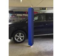 Garnissage de garage de stationnement, barre auto-adhésive, rembourrage de basket-ball extérieur, carré 6 x 6 5 x 5 4 x 4, tapis de rechange pour avion (rouge, 30 x 30 cm)(bleu, 7,5" x 7,5" (19 x 19