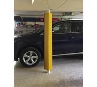 Garnissage de garage de stationnement, barre auto-adhésive, rembourrage de basket-ball extérieur, carré 6 x 6 5 x 5 4 x 4, tapis de rechange pour avion (rouge, 30 x 30 cm) (jaune, 9" x 9" (23 x 23 cm)