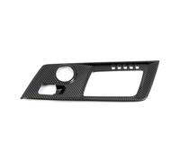 Garniture Adhésive Panneau Levier Vitesses Central Pour Chevrolet | Pour Corvette C7 2014-2018 conduite à gauche - Style intérieur en ABS imitation fibre de carbone(Automatic)