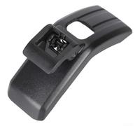 Garniture arrière noire élégante pour DUCATI Pro II | Ajustement parfait pour ducati Pro II, plastique noir, protection arrière, style élégant, taille 11 x 4 cm